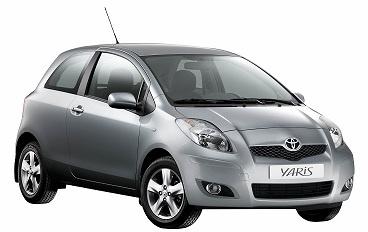 Toyota Yaris de alquiler en Islandia