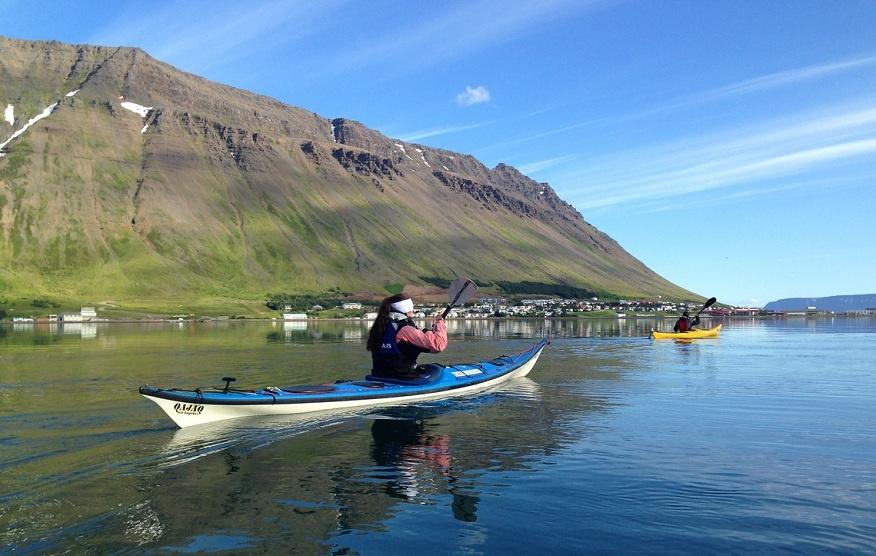kayak isafjordur islandia