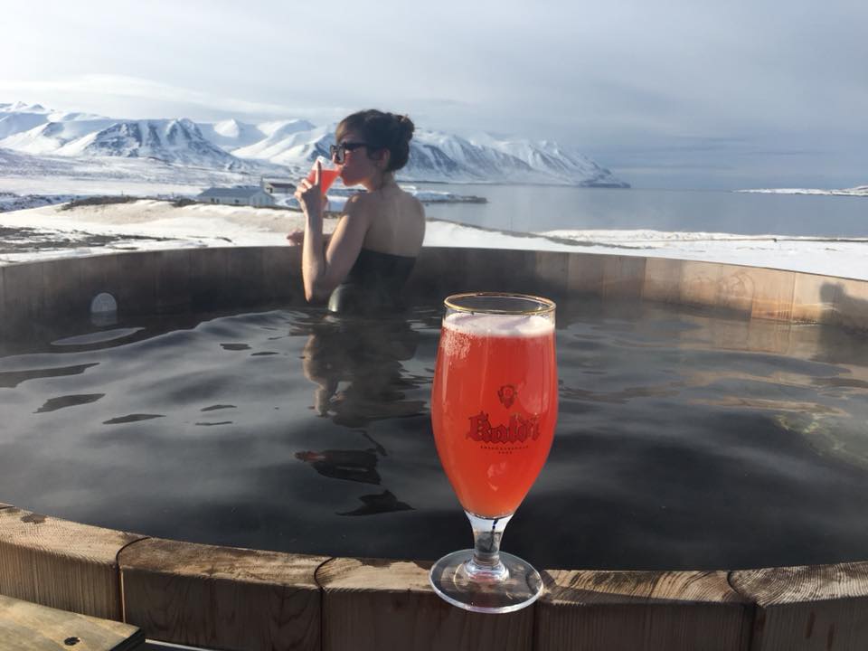 Balneario de cerveza, beer spa en Islandia.