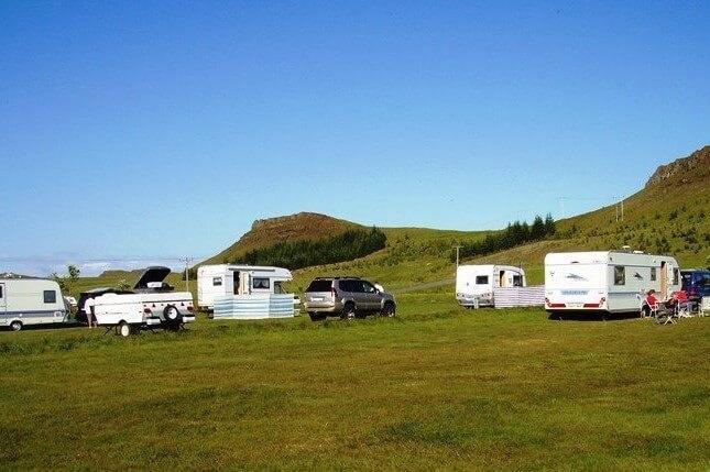 Camping de Varmaland, Islandia