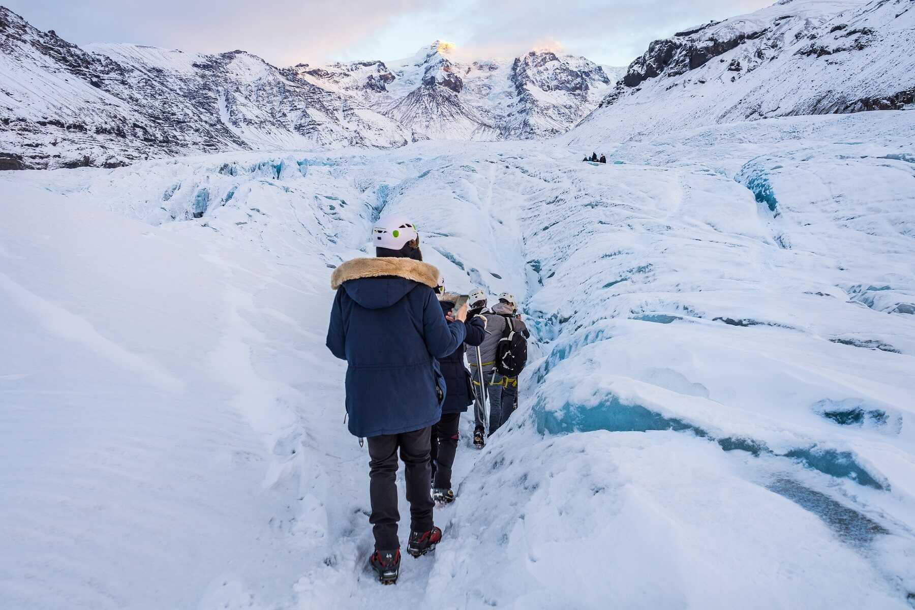 Glaciar Vatnajökull, sureste de Islandia