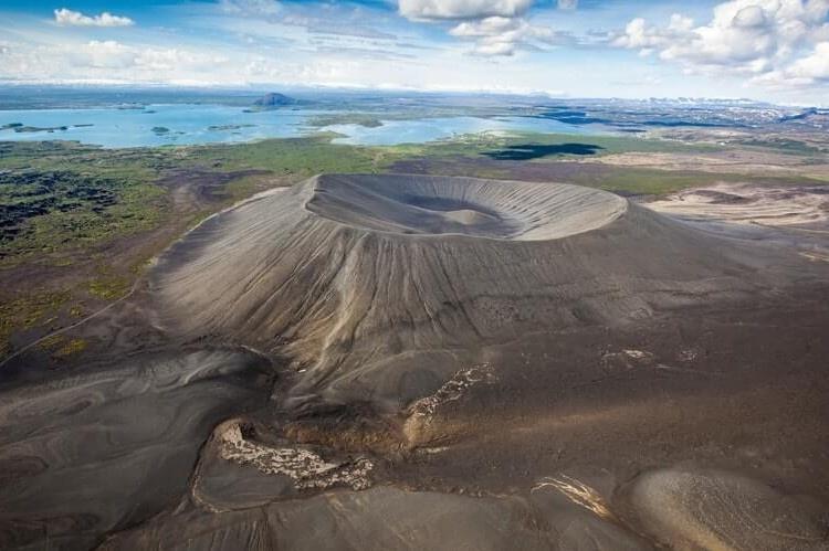 Hverfjall, norte de Islandia