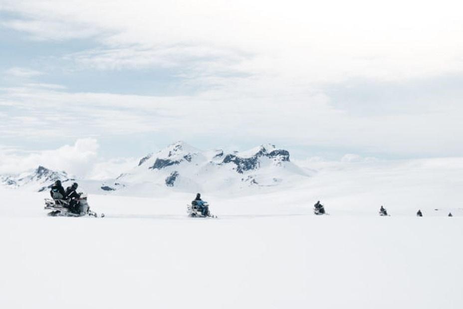 Excursión de motos de nieve desde Gullfoss
