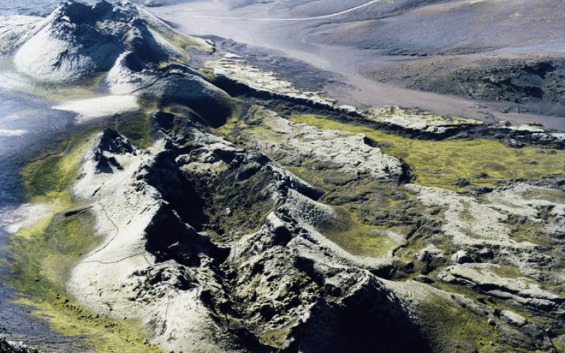 Cráteres Laki en Islandia