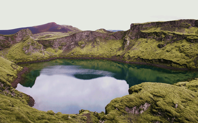crateres laki islandia