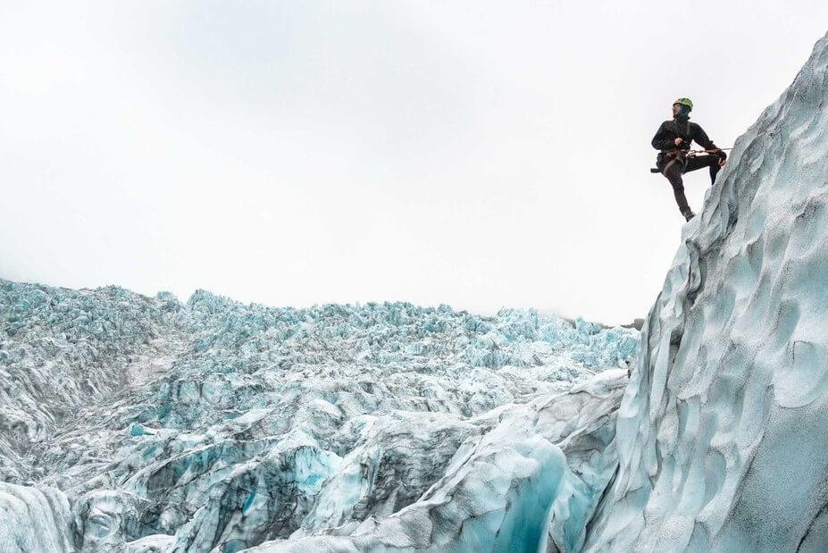glaciar vatnajokull escalada islandia