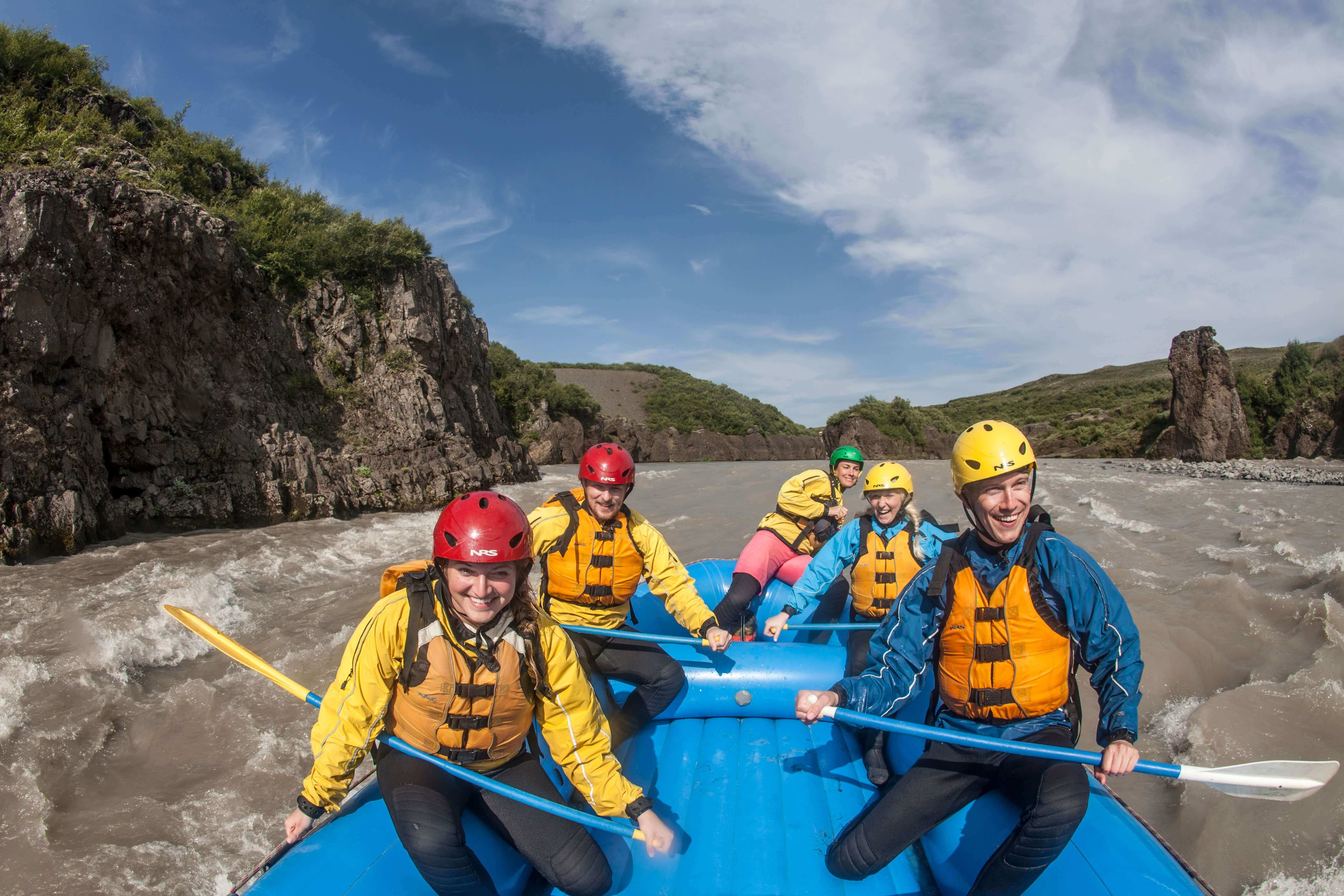 Rafting in the Golden Circle, Gullfoss Canyon