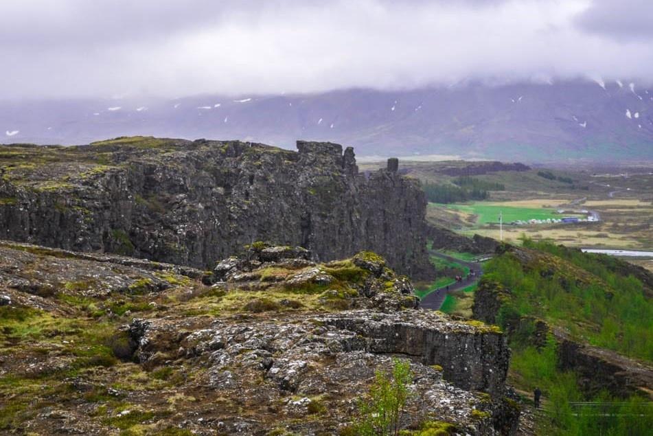 Thingvellir National Park, divergence of tectonic plates 