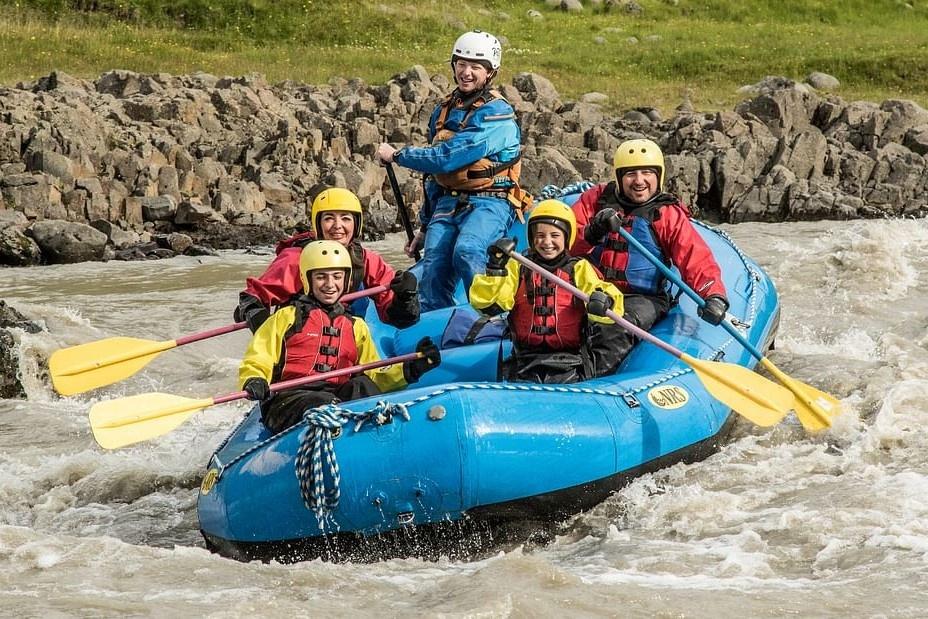 rafting in north iceland