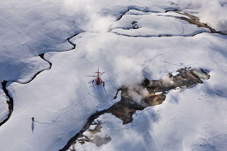 Islandia desde el helicóptero Excursiones en helicóptero en Islandia