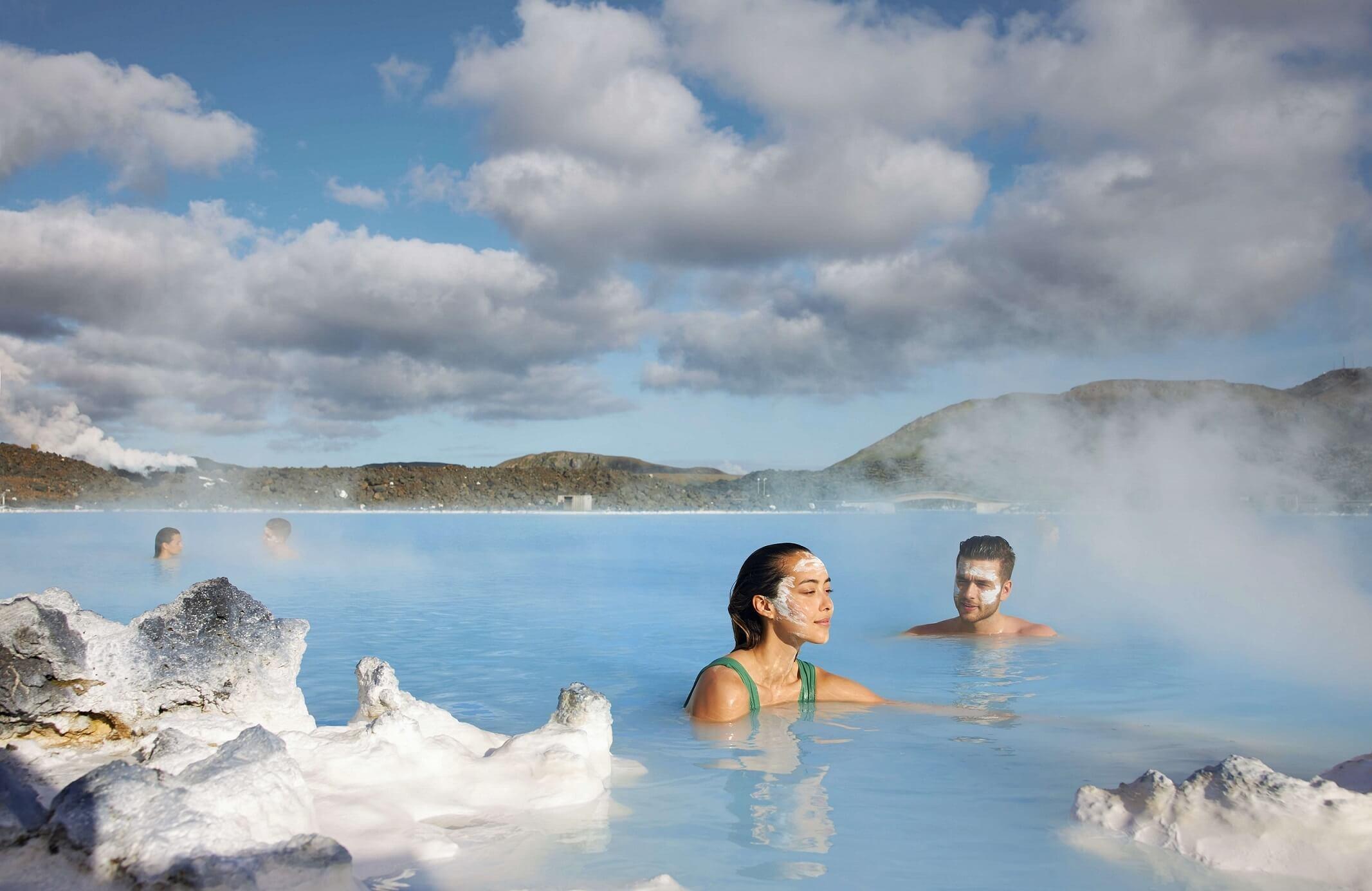 Balnerario Laguna Azul en Islandia