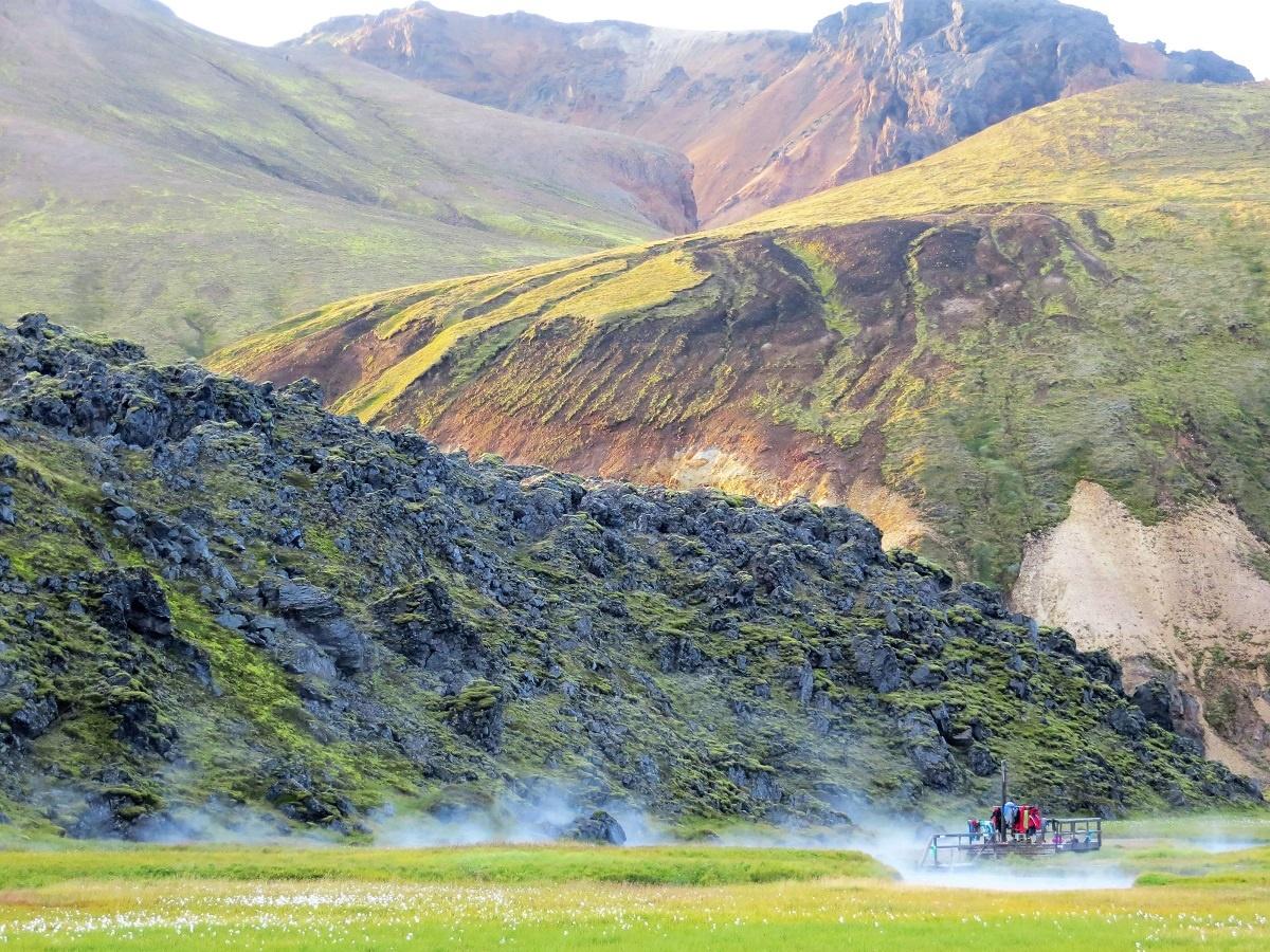 trek de Laugavegur trail en Islandia