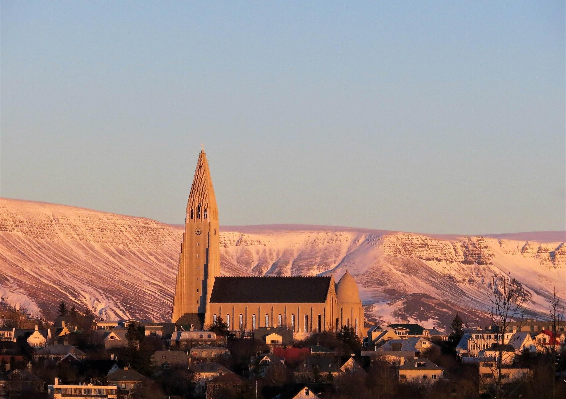 Reykjavik Islandia en invierno