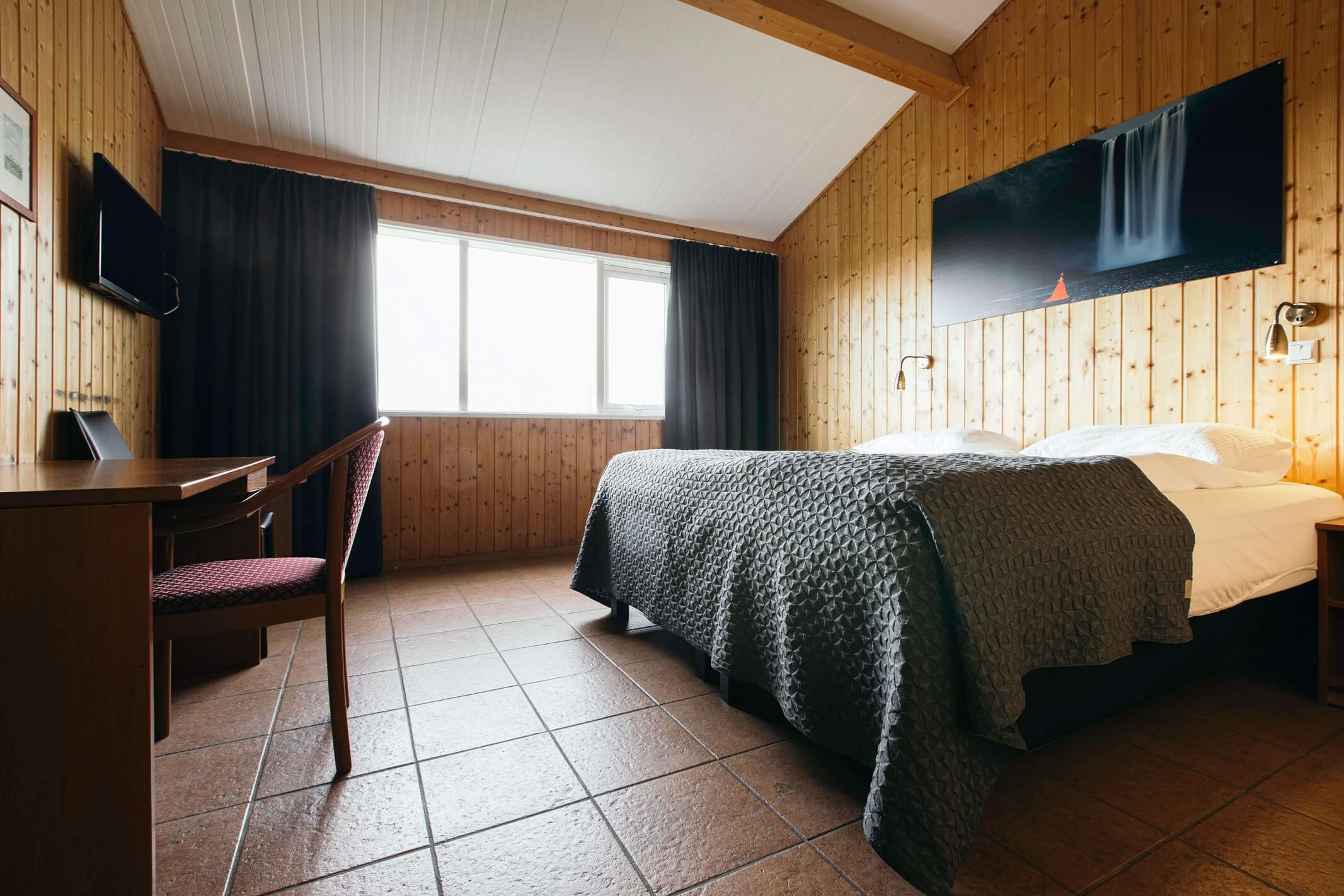 Habitación en Hotel Katla en Islandia