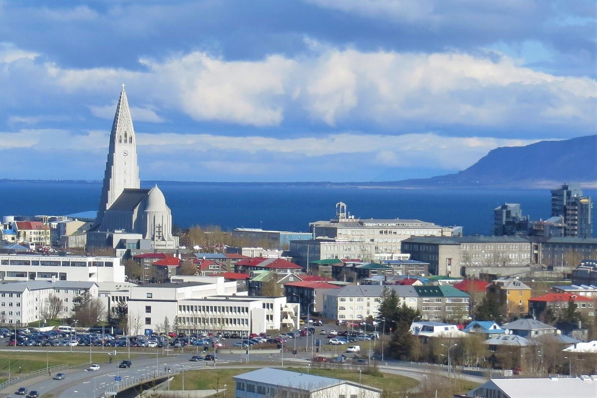 Vista de Reykjavík 