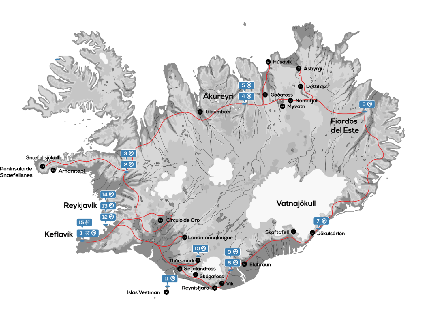 Vuelta a Islandia 15D 2025