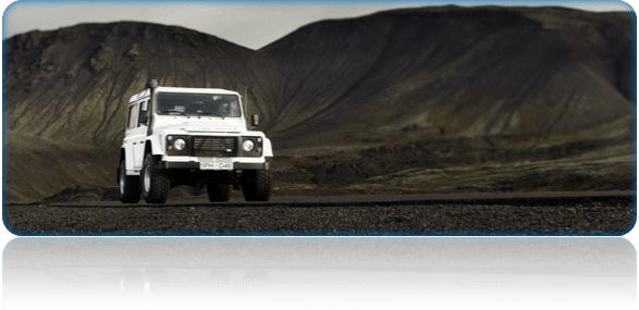 Land Rover Monster en el terreno islandés