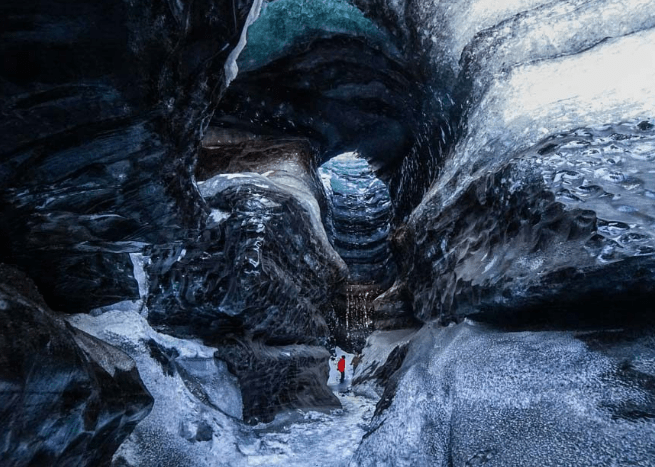 Cueva de hielo Islandia
