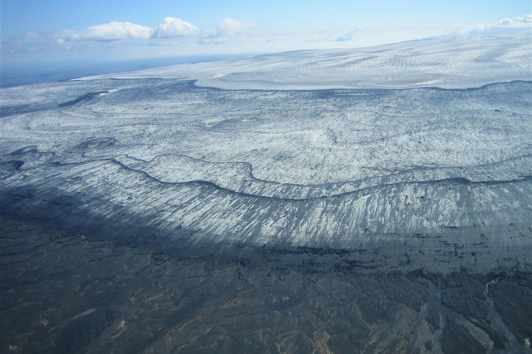 Derretimiento de los glaciares en Islandia