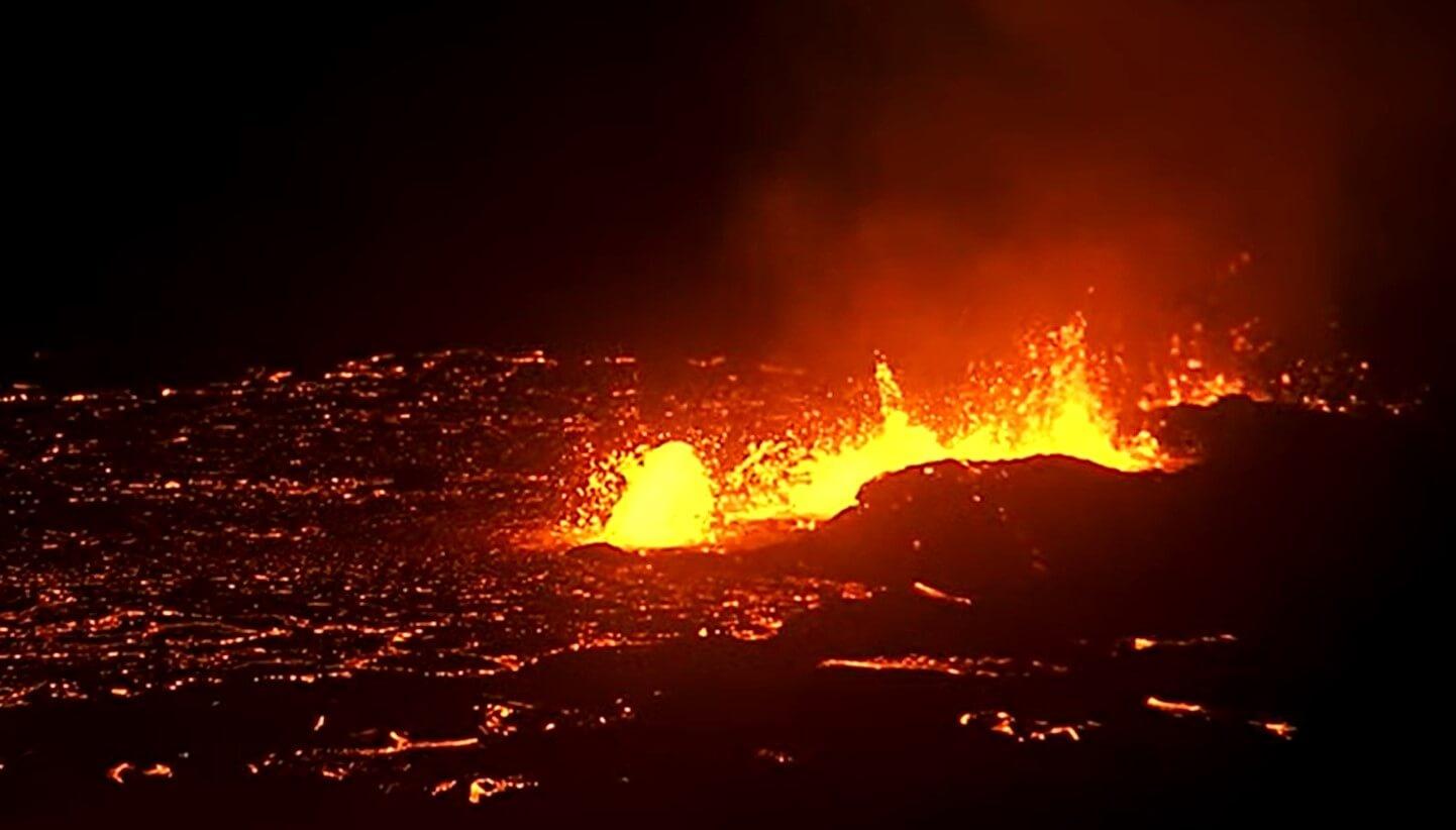 erupción del volcán en Islandia agosto 2022