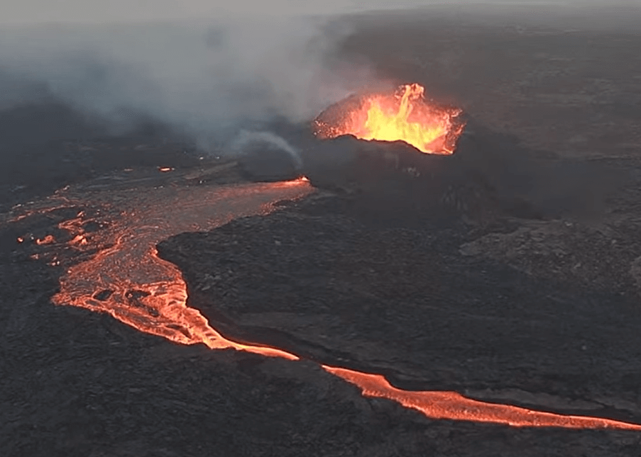 Volcanic eruption Iceland 2023