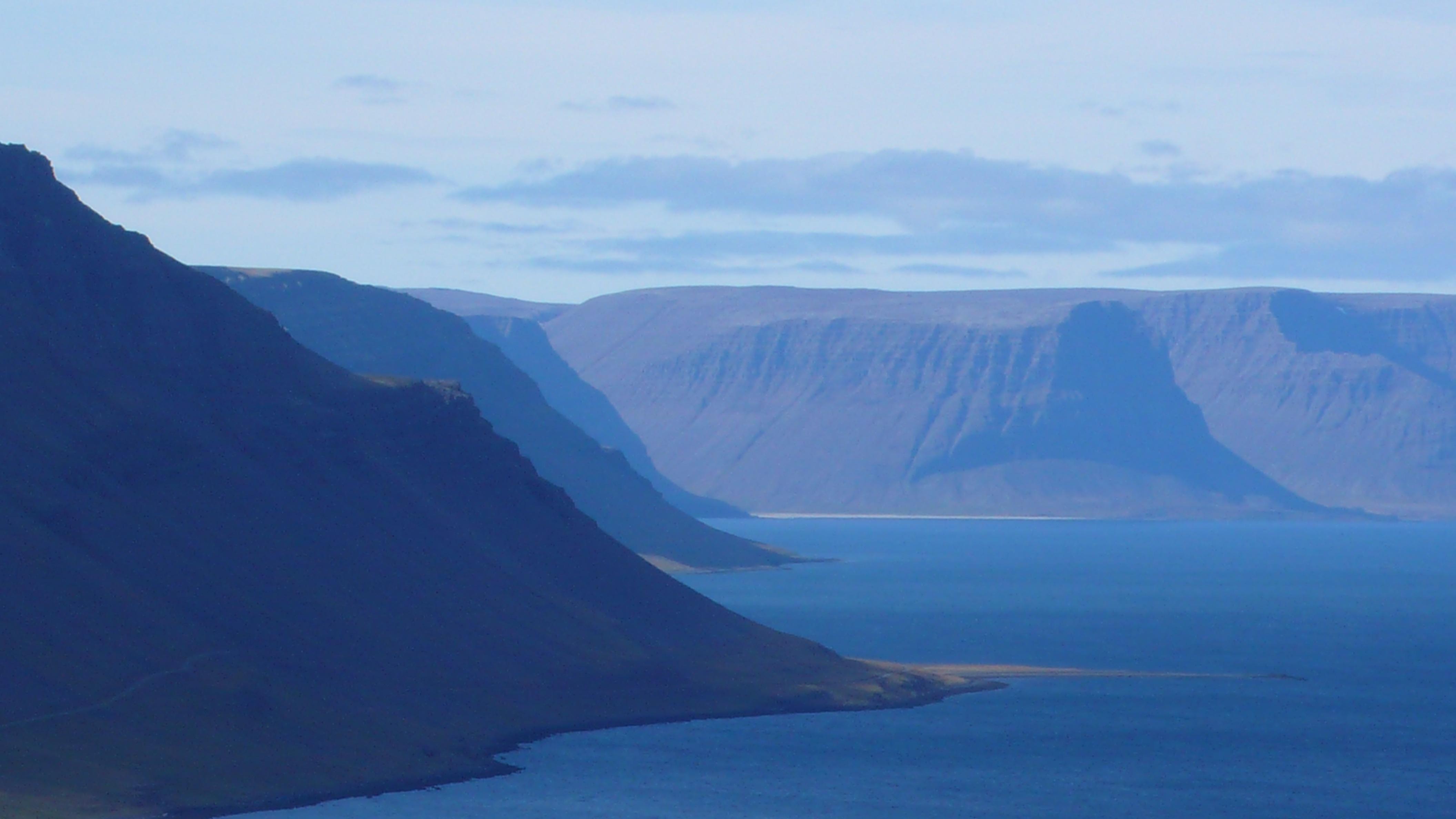 Fiordos del oeste de Islandia