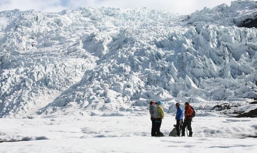 Excurción en glaciar Vatnajökull