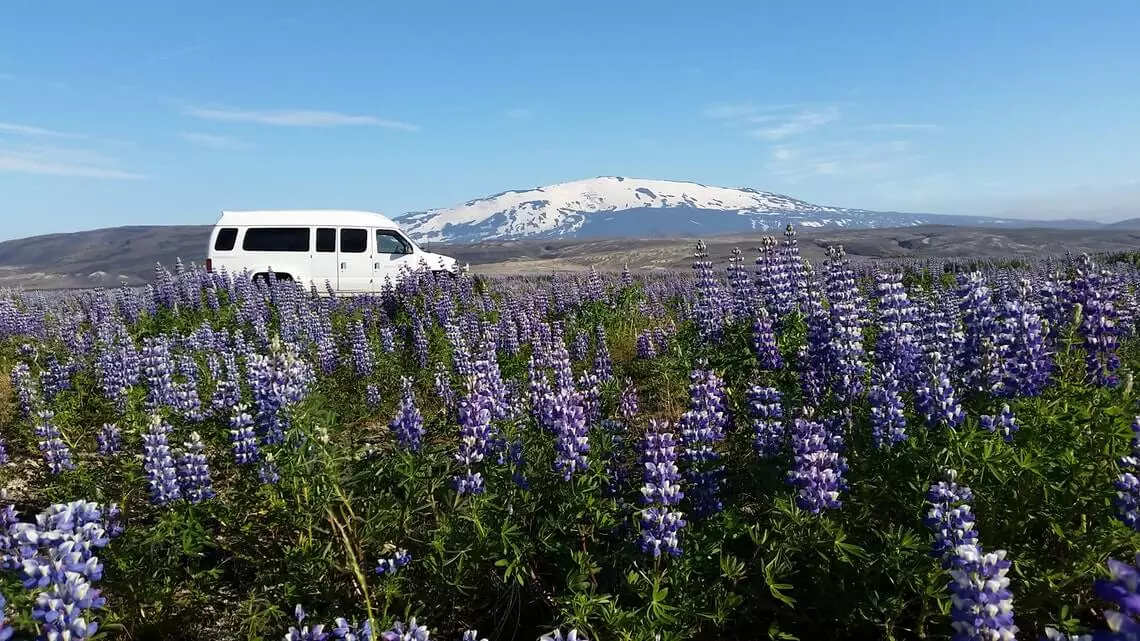 Excursión en superjeep al volcán Hekla excursion hekla superjeep