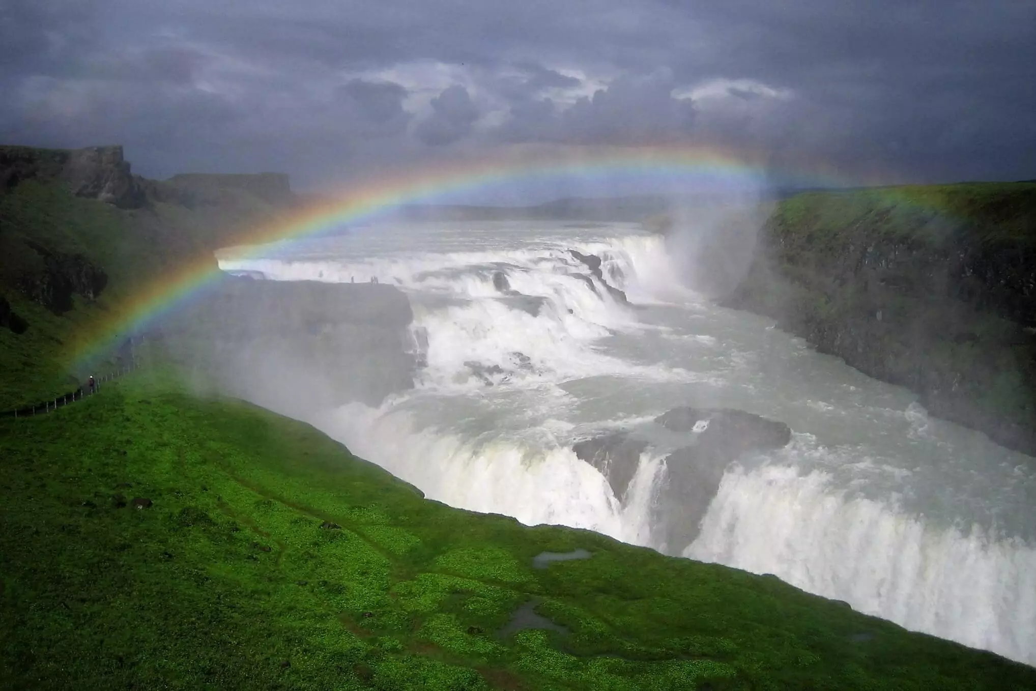 Gullfoss waterfall Iceland