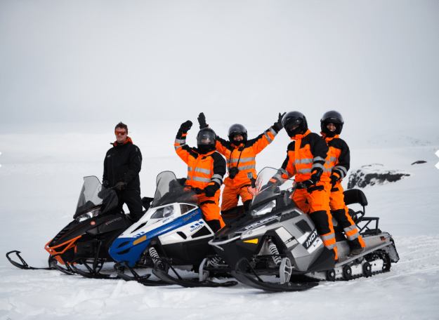 Excursión Motos de nieve en el galaciar Mýrdalsjökull 