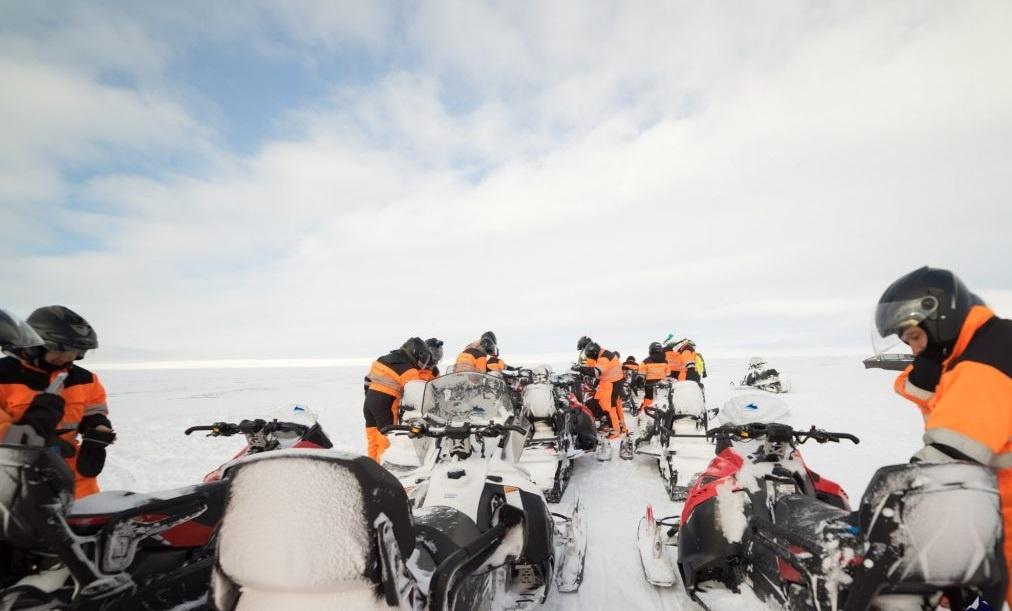 Excursión Motos de nieve Islandia