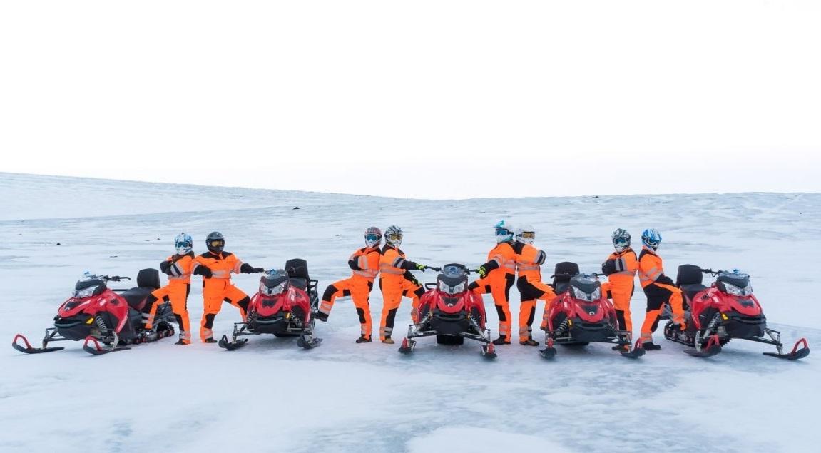 Excursión Motos de nieve en glaciar Langjökull