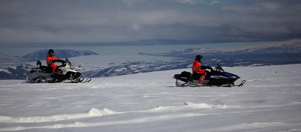 Excursión Motos de nieve Islandia