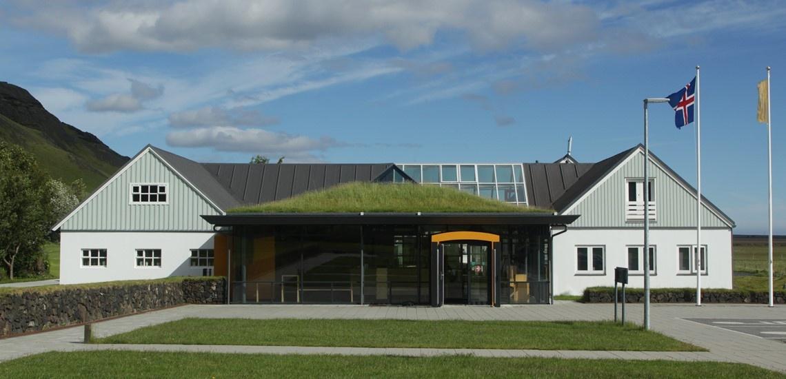 Casas tradicionales en Islandia, museo Skógar