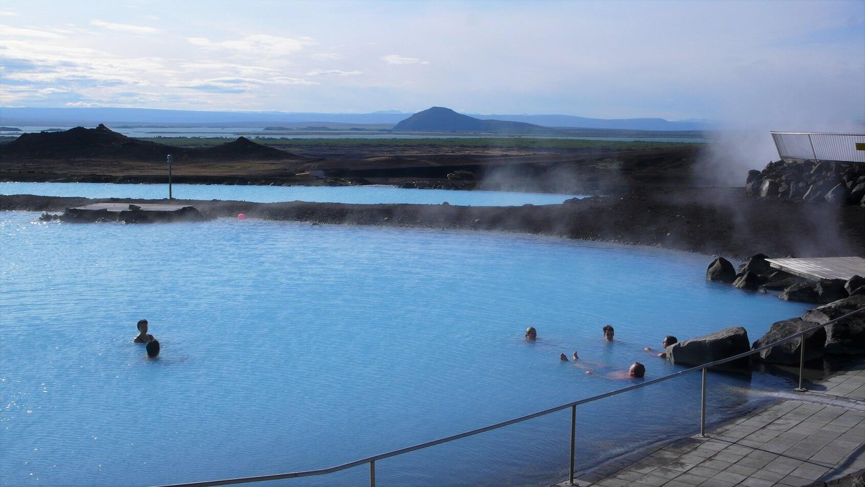 Balneario geotermal de Mývatn, norte de Islandia