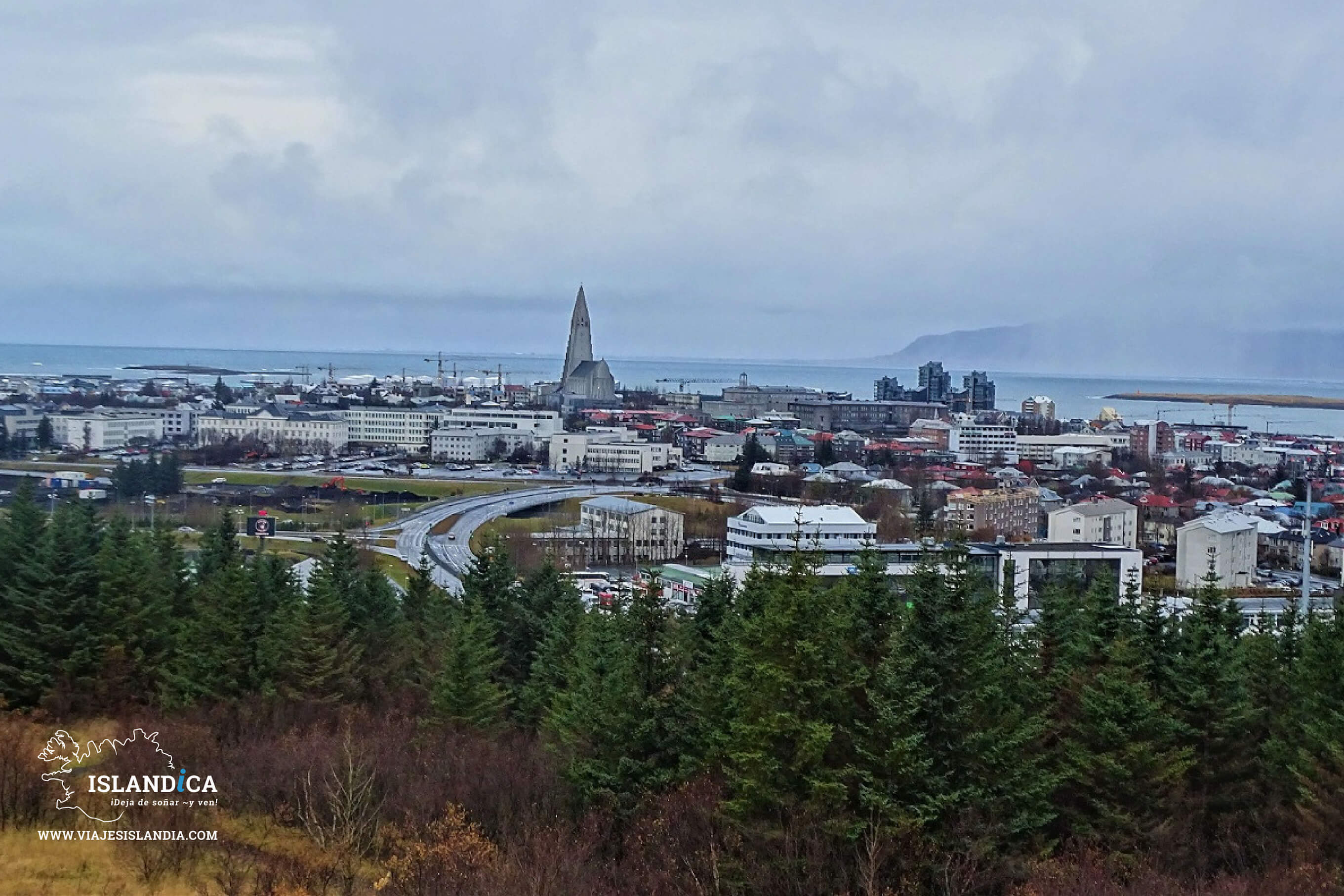 Reykjavík la capital de Islandia 