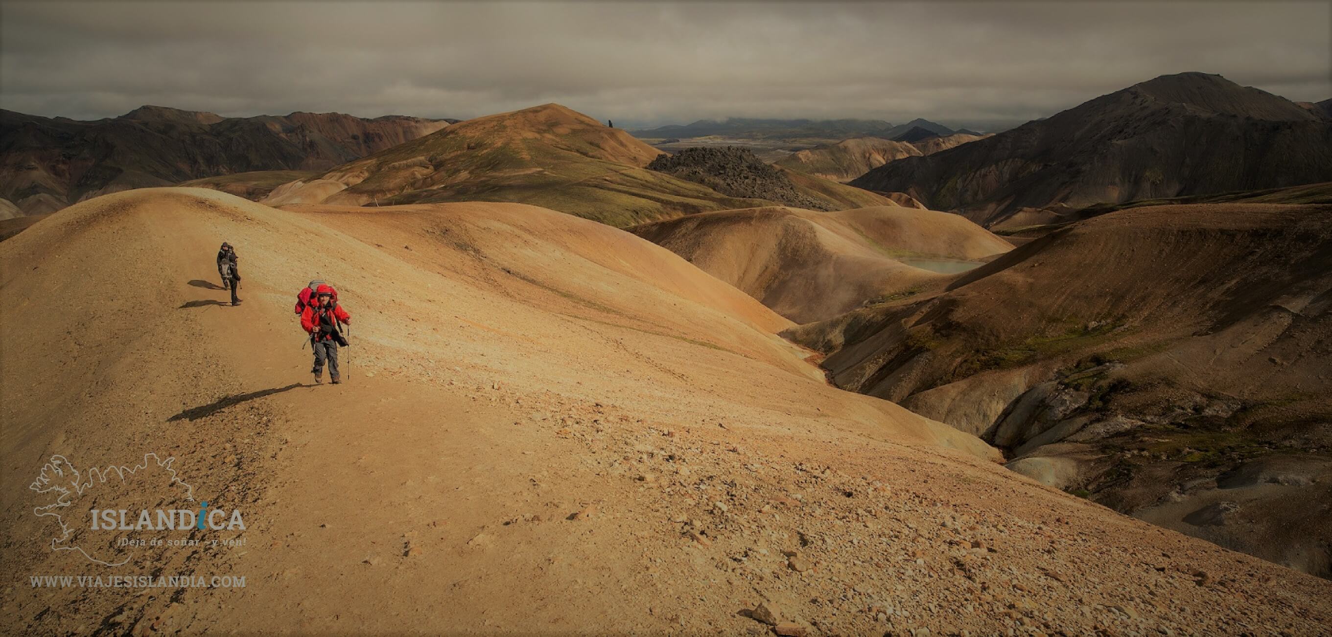 montañas coloradas de Landmannalaugar