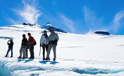 Caminata en el glaciar Snaefellsjökull