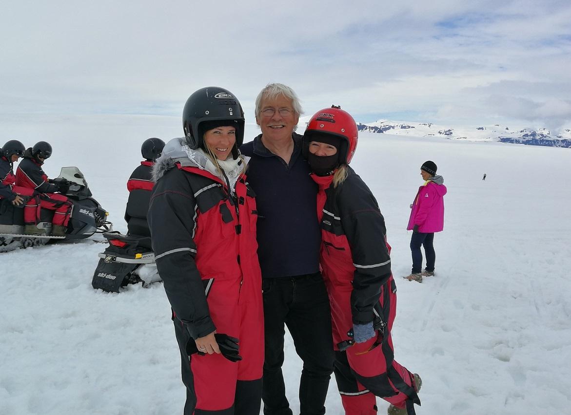 Snowmobile Adventure on the Vatnajokull glacier