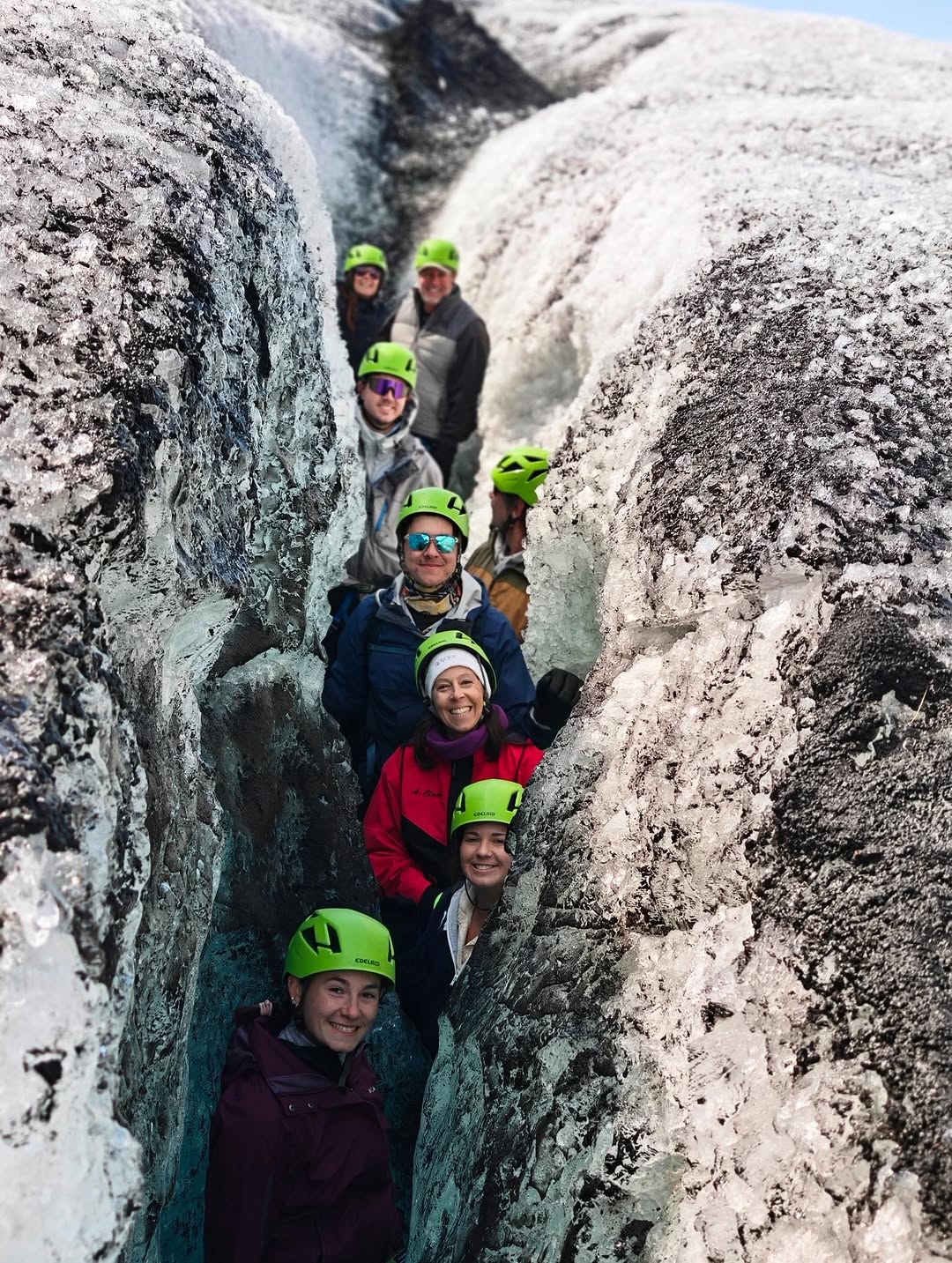 The good life on the ice 😎❄️🤙🏼#glacieradventure #iceland #icelandadventure #icelandscape #icelanditinerary #thingstodoinicela...