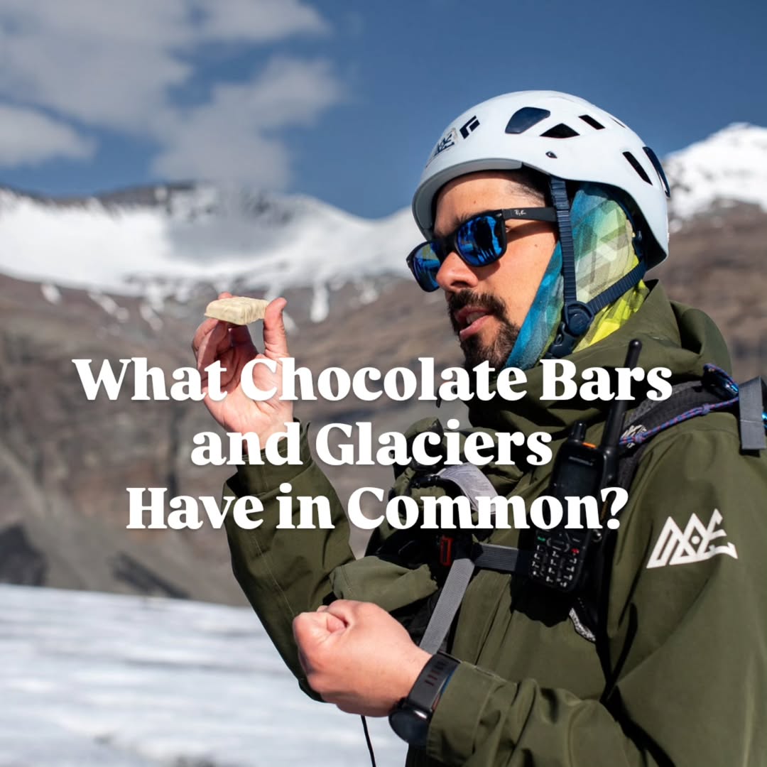 Ever seen a glacier snap like a chocolate bar? 🍫That’s basically how crevasses form — when the glacier moves and bends, the b...